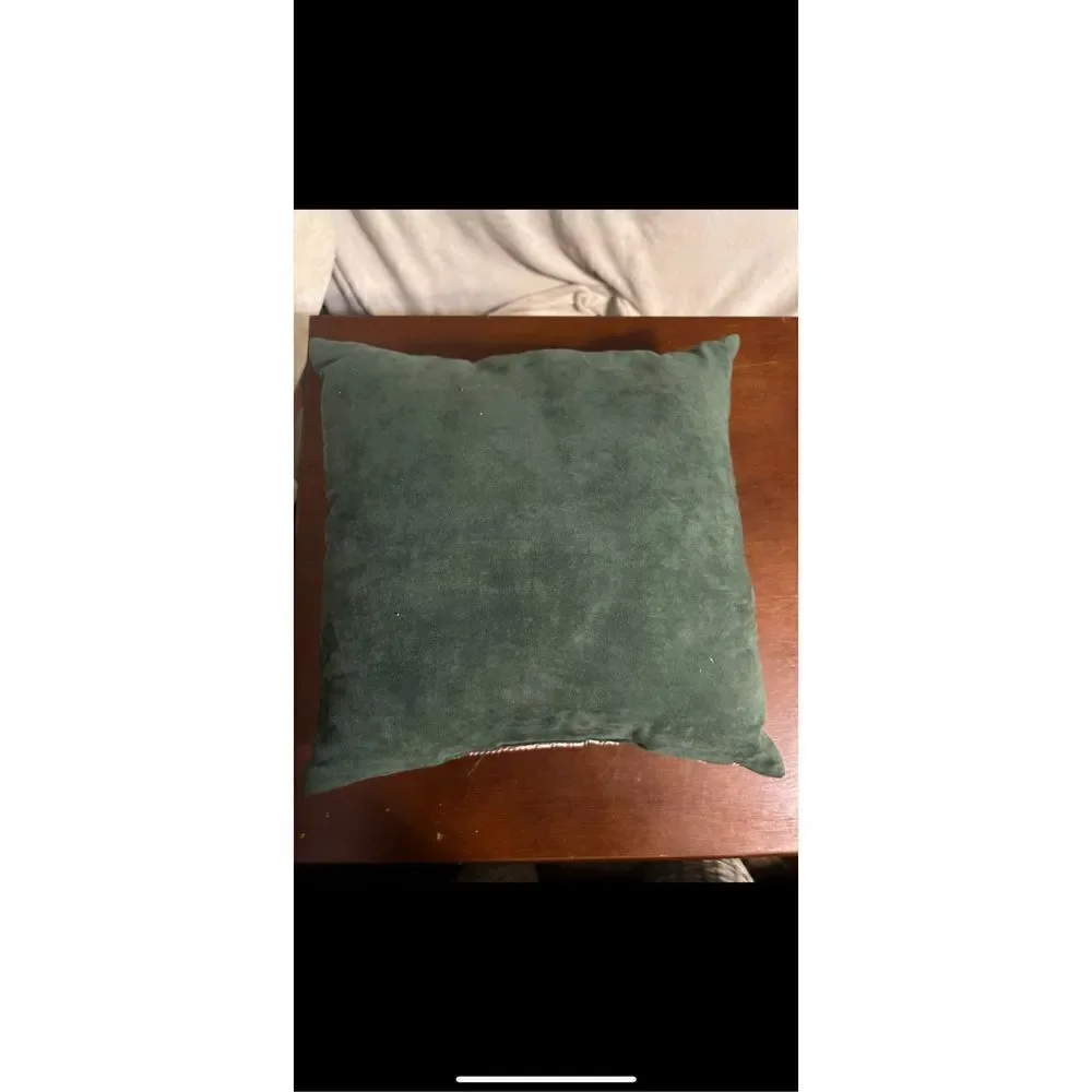 Set of 2 holiday reindeer decorative pillows